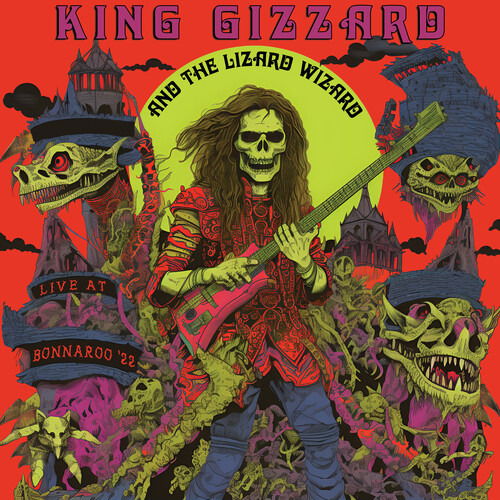 Cover for King Gizzard &amp; the Lizard Wizard · Live at Bonnaroo 22 (CD) (2024)