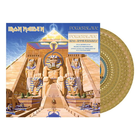 Cover for Iron Maiden · Powerslave (40th Anniversary) (LP) [Limited EU Zoetrope edition] (2024)