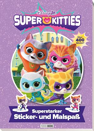Cover for Disney · Disney Junior SuperKitties: Superstarker Sticker- und Malspaß (Book) (2025)