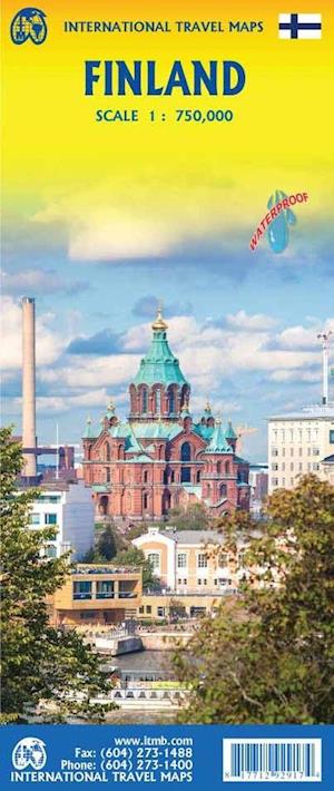 Cover for ITM Publications · Finland Suomi (Map) (2025)