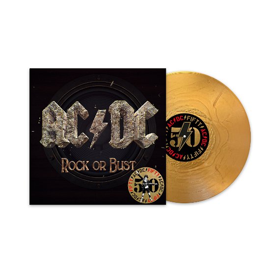 AC/DC · Rock Or Bust (LP) [Limited Gold Vinyl Deluxe edition] [Gatefold] (2024)