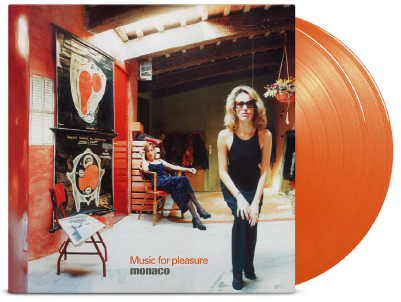 Monaco · Music for Pleasure (LP) [Expanded Orange Coloured edition] (2024)