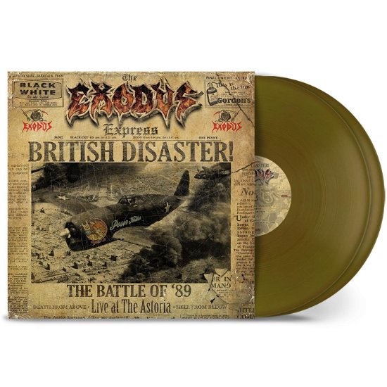 Cover for Exodus · British Disaster The Battle of (LP) (2024)