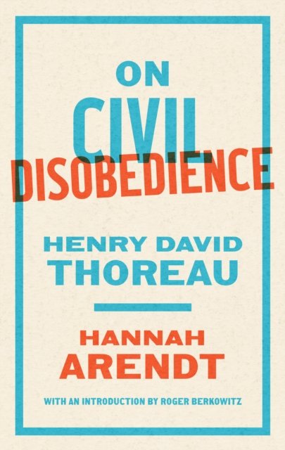 Cover for Hannah Arendt · On Civil Disobedience (Taschenbuch) (2024)