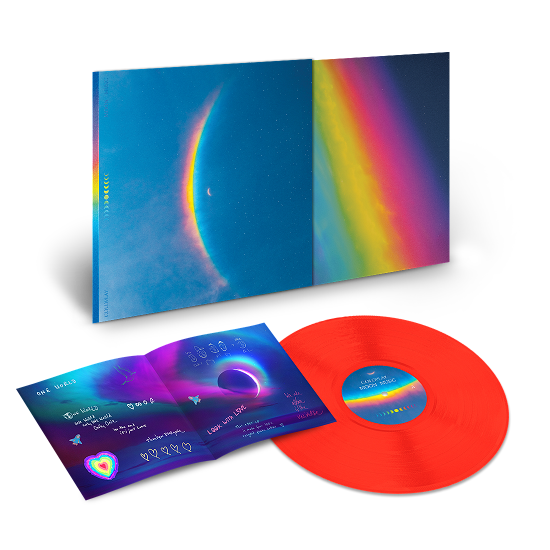 Cover for Coldplay · Moon Music (LP) [Limited Red Vinyl Eco Vinyl edition] (2024)