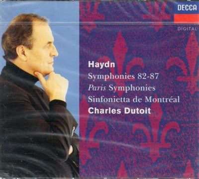 Cover for Sinfonietta De Montreal / Dutoit Charles · Symphonies 82 - 87 'paris' Symphonies (CD) (1993)