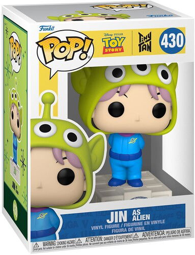 FUNKO POP! Rocks: BTS Toy Story x Tiny TAN - Jin As Alien - BTS FUNKO POP! ROCKS: - Gadżety - Funko Pop - 0889698842921 - 30 stycznia 2025