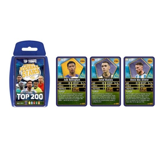 Cover for Winning Moves · World Football Stars Top 200 Top Trumps - Starter Kit (Spielzeug)