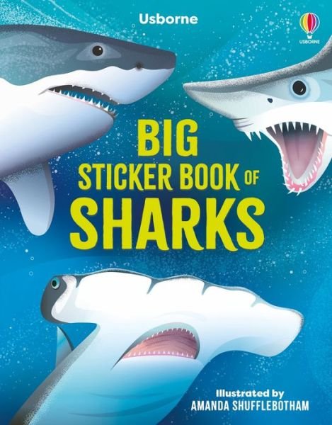 Cover for Alice James · Big Sticker Book of Sharks (Book) (2024)