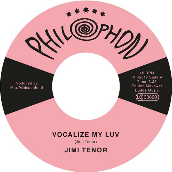 Cover for Jimi Tenor · Vocalize My Luv (LP) (2019)