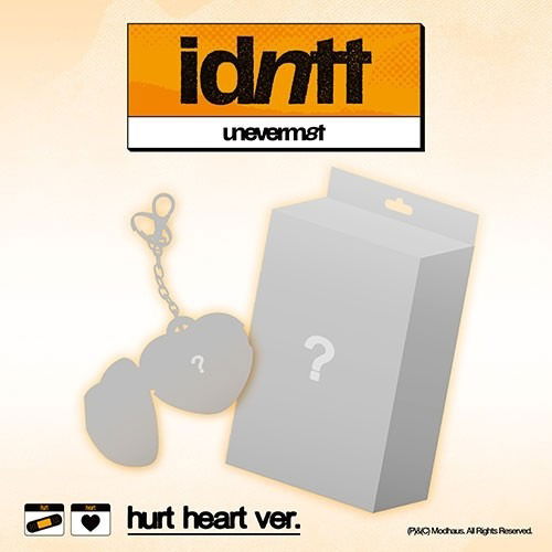 Cover for IDNTT · Unevermet (Digital Code + Merch) [Hurt Heart edition] (2025)