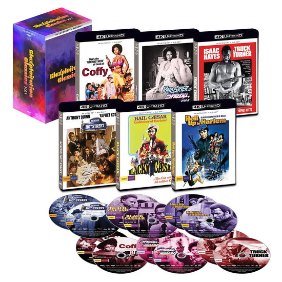 Cover for 4k Ultra Hd · Blaxploitation Classics, Vol. 1 (4K Ultra HD) (2025)