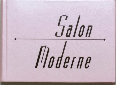 Cover for Monica Lutz · Salon Moderne (Innbunden bok) (2015)