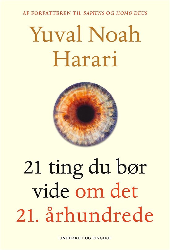 Cover for Yuval Noah Harari · 21 ting du bør vide om det 21. århundrede (Paperback Book) [4.º edición] (2024)