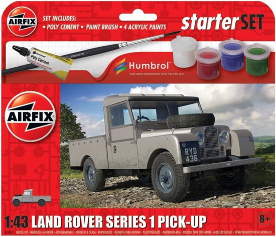 Cover for Airfix · Airfix STARTER SET - LAND ROVER SERIES 1 Model Toy (Pocketbok) (2024)