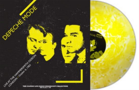 Cover for Depeche Mode · Live At Hammersmith Odeon. London 1983 (Yellow Cloudy Vinyl) (LP) (2024)