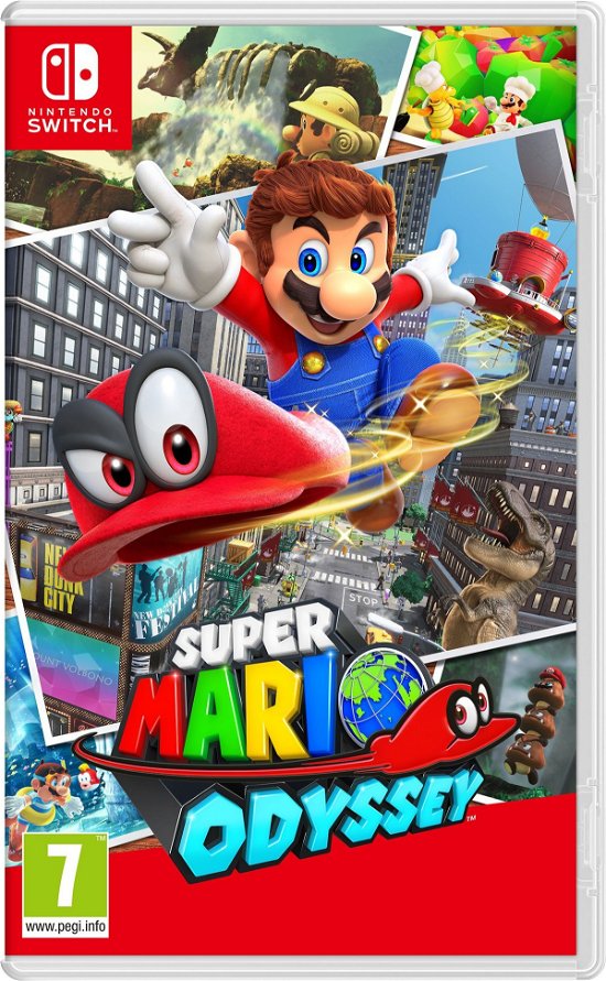Cover for Nintendo · Super Mario Odyssey EnglishNordic Switch (Legetøj)