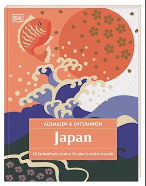 Cover for Wiebke Krabbe · Ausmalen &amp; Entspannen. Japan (Book) (2025)