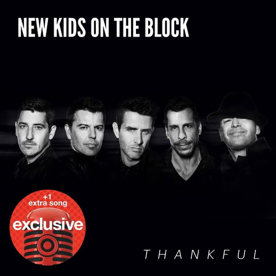 Cover for New Kids on the Block · New Kids on the Block-thankful +1 Bonus Track (CD) (2017)