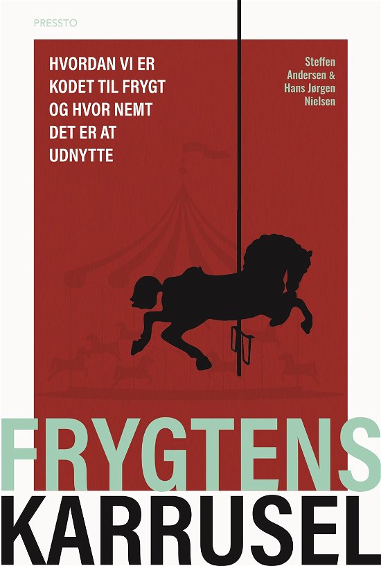 Cover for Steffen Andersen og Hans Jørgen Nielsen · Frygtens karrusel (Hardcover Book) [1st edition] (2024)