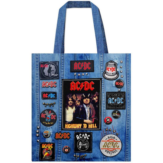 Cover for AC/DC · AC/DC Tote Bag: Highway To Hell (Multicolour) (Battle) (CLOTHES) (2025)