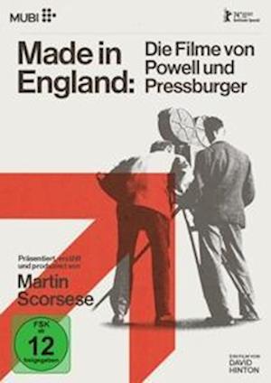 Cover for Martin Scorsese · Made in England: Die Filme Von Powell and Pressbur (DVD) (2024)