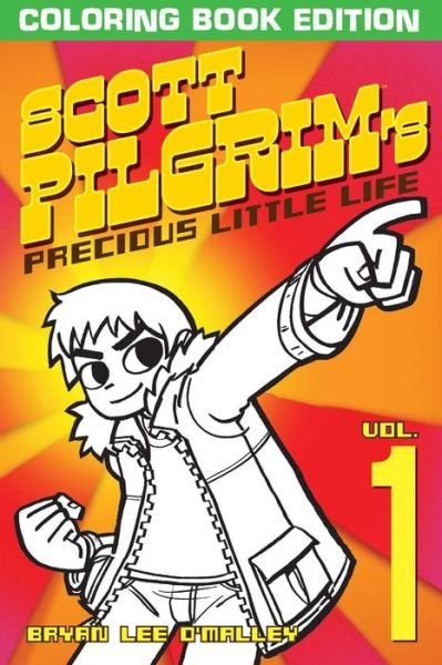 Cover for Bryan Lee O'Malley · The Scott Pilgrim Coloring Book (Paperback Book) (2024)