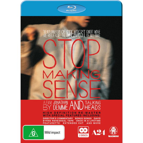 TALKING HEADS · Stop Making Sense (40th Anniversary Special Edition) (Blu-ray) (2024)