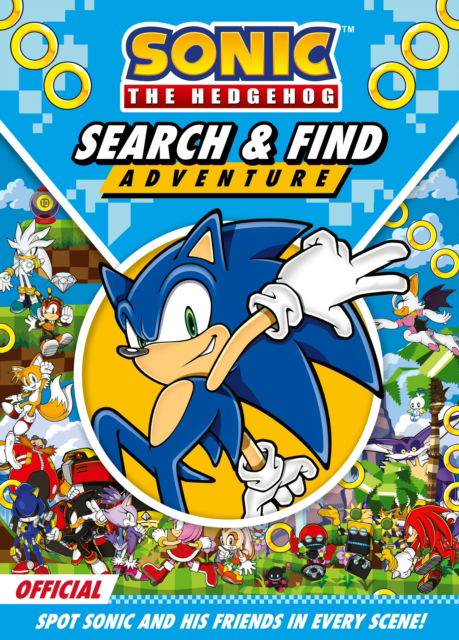 Cover for Sonic The Hedgehog · Sonic the Hedgehog Search &amp; Find Adventure (Paperback Book) (2025)