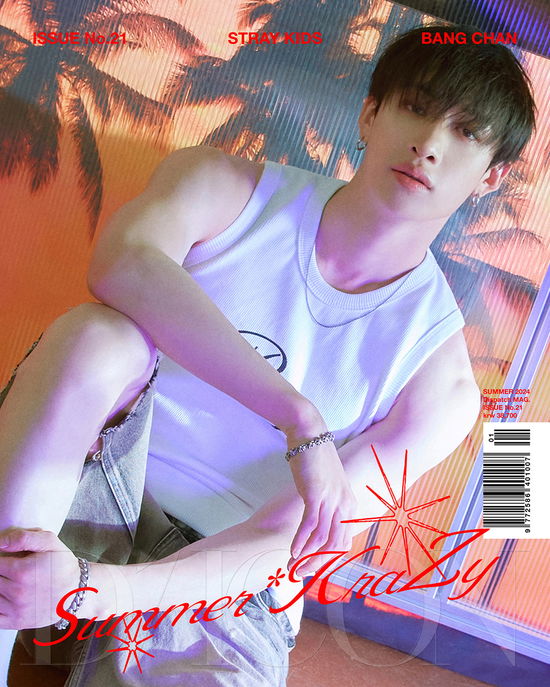 Cover for STRAY KIDS · DICON VOLUME N°21 : SUMMER KRAZY (Bok/Merch) [A Type edition] [Bang Chan] (2024)