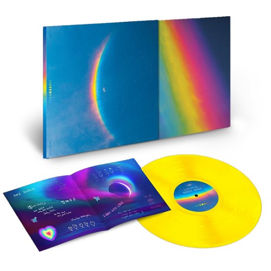 Cover for Coldplay · Moon Music (LP) [Limited Yellow Eco Vinyl edition] (2024)