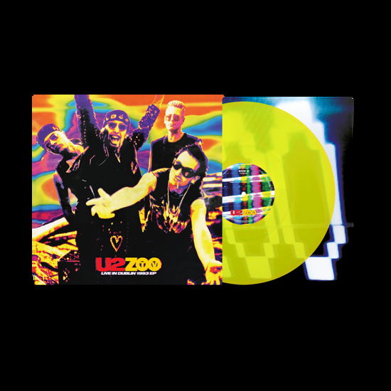 Cover for U2 · Zoo TV - Live in Dublin 1993 EP (12&quot;) [Neon Yellow Vinyl edition] (2024)