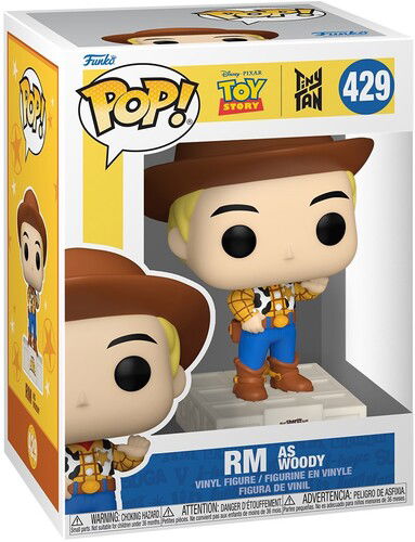 Cover for BTS FUNKO POP! ROCKS: · FUNKO POP! Rocks: BTS Toy Story x Tiny TAN - RM As Woody (Funko POP!) [RM edition] (2025)