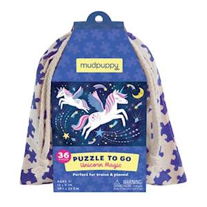 Cover for Puzzle to Go · Unicorn Magic Puzzle to Go (GAME) (2019)