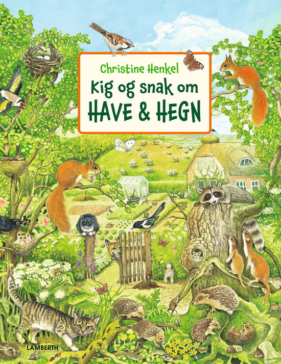 Cover for Christine Henkel · Kig og snak: Kig og snak om have og hegn (Kartonbuch) [2. Ausgabe] (2025)