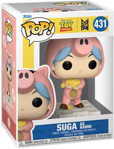 Cover for BTS FUNKO POP! ROCKS: · FUNKO POP! Rocks: BTS Toy Story x Tiny TAN - Suga As Hamm (Funko POP!) [Suga edition] (2025)