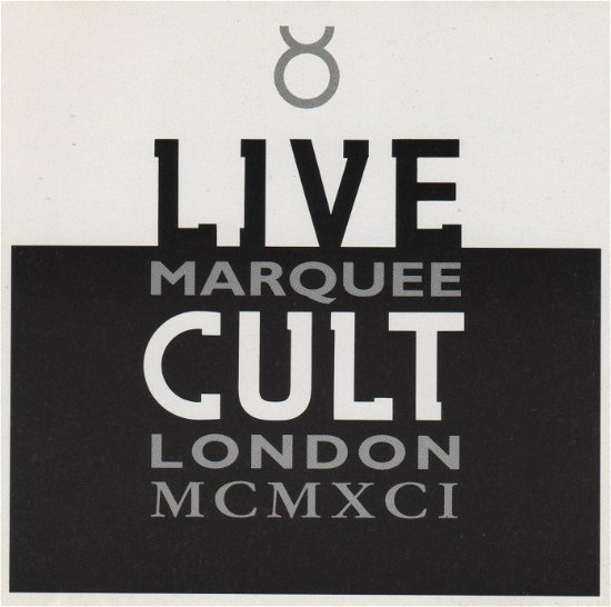 Cover for The Cult · Bbc Radio One (Marquee. London 1991) (LP) (2024)