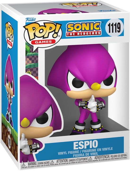 Cover for Pop Games Sonic · Pop Games Sonic Espio the Chameleon (Funko POP!) (2025)
