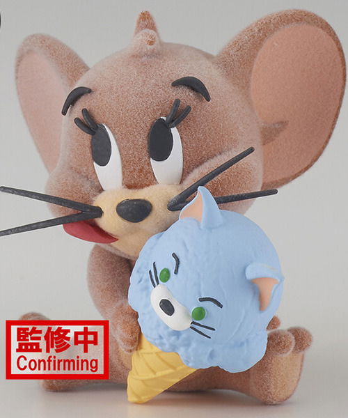 Cover for Figurine · Tom And Jerry - Jerry - Figurine Fluffy Puffy 5cm (Toys) (2024)