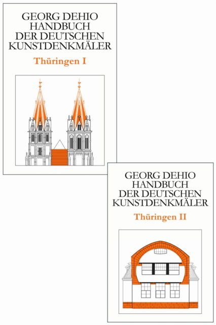 Cover for Georg Dehio · Set Dehio - Handbuch der deutschen Kunstdenkmaler / Thuringen Bd. I+II (Hardcover Book) (2025)