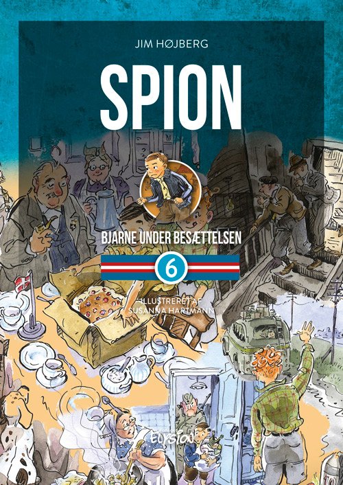 Cover for Jim Højberg · Bjarne under Besættelsen: Spion (Hardcover Book) [1.º edición] (2024)
