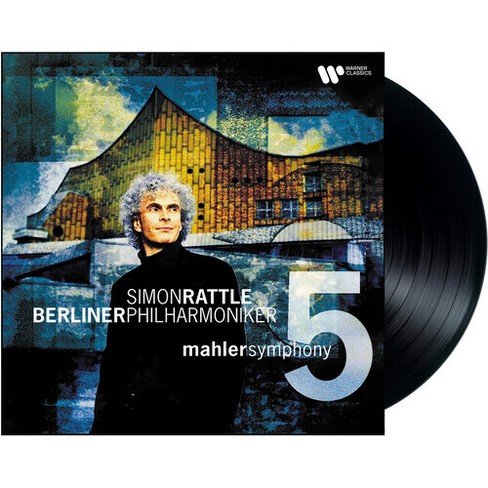 Cover for Simon Rattle &amp; Berliner Philharmoniker · Mahler: Symphony No. 5 (LP) (2024)