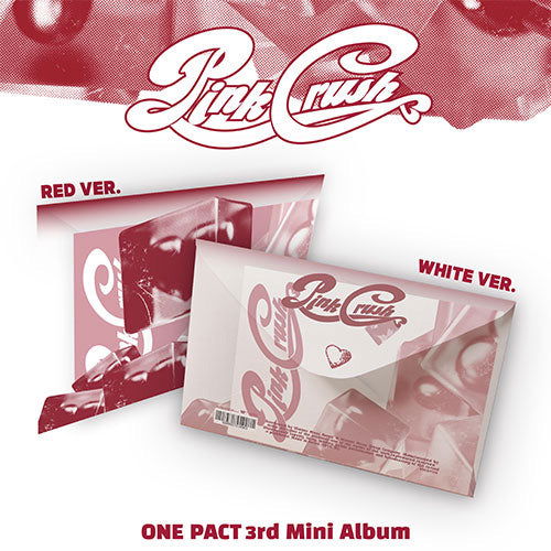 Cover for One Pact · Pink Crush (CD/Merch) [Random Photobook edition] (2025)