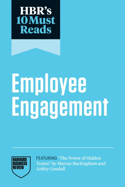 Cover for Harvard Business Review · HBR's 10 Must Reads on Employee Engagement (Hardcover bog) (2025)