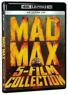 Mad Max 5-Film Collection (Box 5 4K) -  - Elokuva - Warner - 5051891199965 - torstai 7. marraskuuta 2024