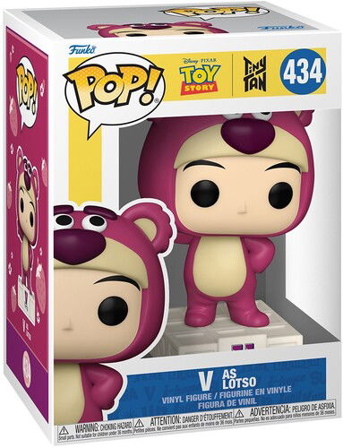 FUNKO POP! Rocks: BTS Toy Story x Tiny TAN - V As Lotso - BTS FUNKO POP! ROCKS: - Produtos - Funko Pop - 0889698842969 - 30 de janeiro de 2025