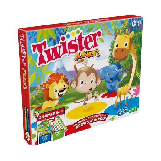 Cover for Hasbro Gaming · Twister Junior 2 Games In 1 (f7478) (Leketøy)