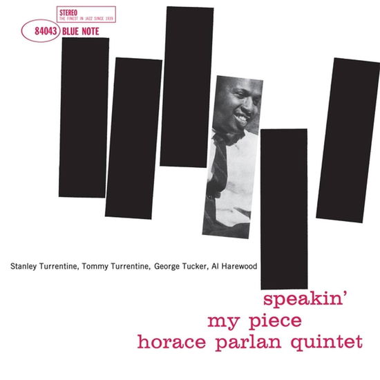 Cover for Horace Parlan · Speakin' My Piece (CD) (2024)