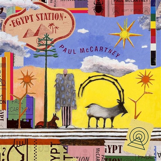 Cover for Paul Mccartney · Egypt Station (LP) [Orange &amp; Blue Vinyl edition] (2018)