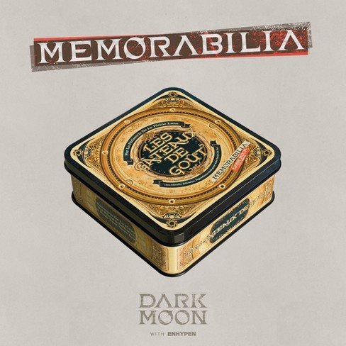Cover for Enhypen · Dark Moon - Memorabilia Special Album (CD/Merch) [Weverse Gift edition] [Moon Version] (2024)